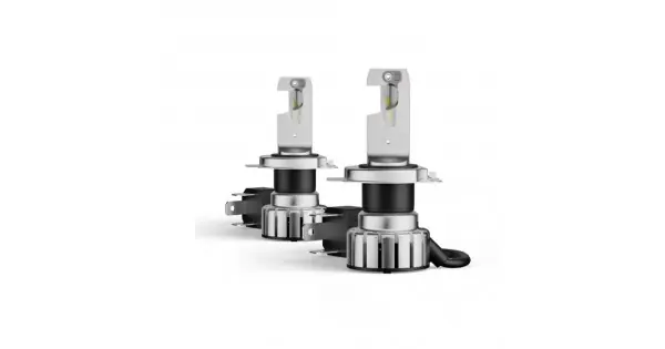Cel mai vândut Set 2 Becuri Night Breaker Led Smart H4 +330% Blister Omologare Rar