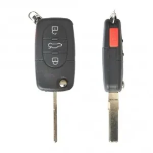 Carcasa Cheie Contact Pentru Skoda Fabia / OctaVIa, 3+1 Butoane, Cu Cheie Reduceri
