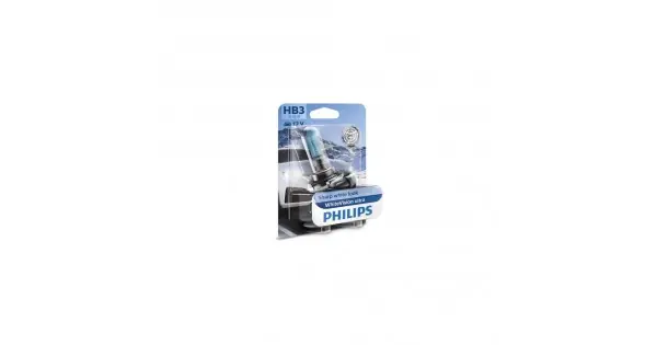 Preț promoțional Bec Far Hb3 12V P20D 65W (Blister) White VIsion Ultra Philips