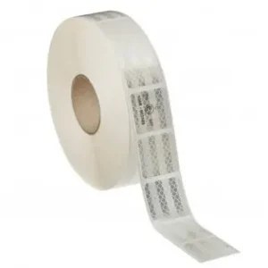 Banda Reflectorizanta Adeziva Intrerupta Pentru Prelate - Alba (Rola 5Cm X 45M) Cumpără online