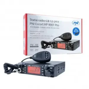 Statie Radio Cb Pni Escort Hp 9001 Pro Asq Reglabil, Am-Fm, 12V/24V, 4W, Scan, Dual Watch, Anl, Ecran Multicolor Comandă acum