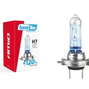 Bec Halogen H7 12V 55W Lumitec Superwhite + 120% Super ofertă