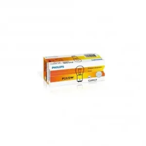 Bec Frana P21/5W 12V Set 10 Buc Philips Premium