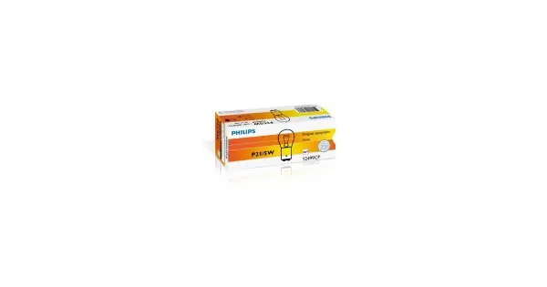 Bec Frana P21/5W 12V Set 10 Buc Philips Premium