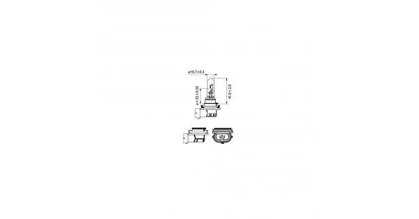Retur gratuit Bec Far H9 Pgj19-5 65W 12V VIsion Philips