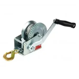 Troliu Manual Cu Manivela Si Blocaj, Capacitate 450Kg, Cablu Metalic Lungime 5M, Avx-Am03282 Plată securizată