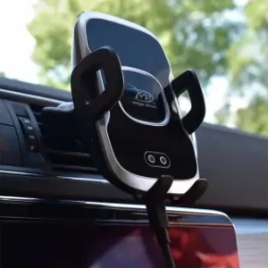 Suport Telefon Auto Smart Cu Incarcare Wireless Fast Charge Si Fixare In Grila De Ventilatie Super ofertă