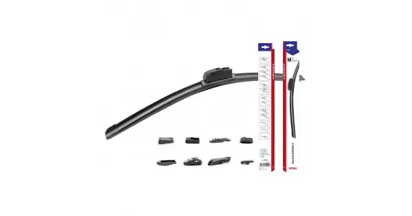 Super ofertă Stergator Parbriz Flat Cu 8 Adaptoare 20 "(500Mm) Multiconnect