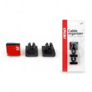 Transport gratuit Set De 3 Cleme Din Silicon Pentru Organizare Cabluri
