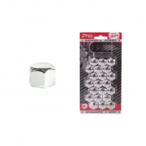 Chilipir Set Capace Prezoane 17 Mm, Culoare Crom