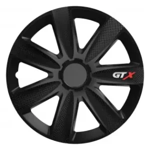 Ofertă specială Set 4 Capace Roti Model Gtx 14" - Carbon & Black