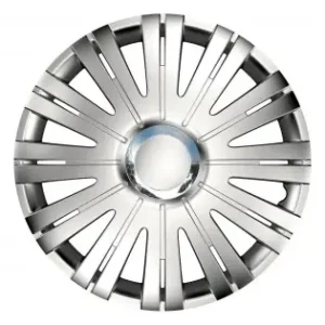 Calitate înaltă Set 4 Capace Roti Model Active Rc Silver 15"