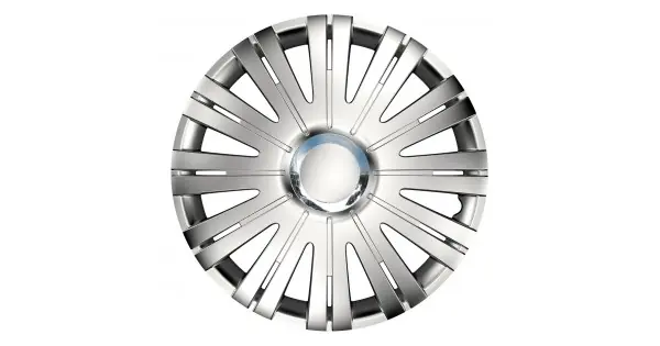 Calitate înaltă Set 4 Capace Roti Model Active Rc Silver 15"