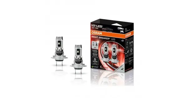 Calitate înaltă Set 2 Becuri Night Breaker Led Speed H7 Blister Omologare Rar