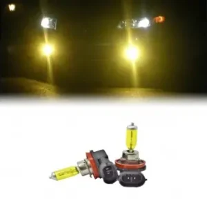 Set 2 Becuri H11 Pentru Proiectoare De Ceata, Culoare Galbena, 12V, 55W Ofertă