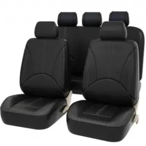 Set 11 Huse Scaun Auto Universale Din Piele Ecologica Negru Ag338E Reduceri