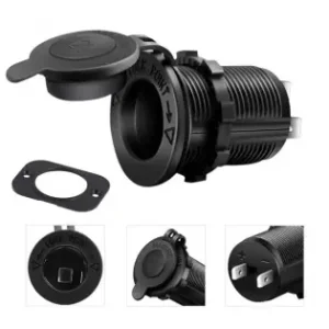 Reducere specială Priza Suplimentara Impermeabila Pentru Vehicule Off Road, Atv, Ssv, Tensiune 12V - 24V