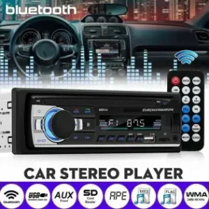 Super ofertă Player Auto, 4 X 60W CuBluetooth, Telefon, Radio, Mp3, Aux, Card Microsd, Telecomanda