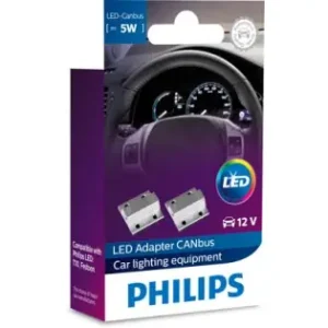 Led Canbus Control 12V 5W Set 2 Buc Philips Cel mai bun preț