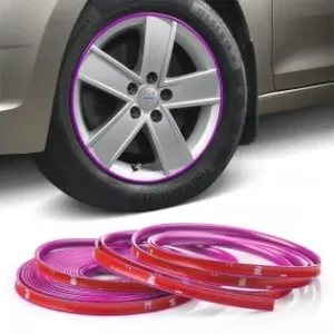 Cel mai bun preț Inele De Protectie Si Decor Jante, Adezive, Din Plastic Flexibil - Violet