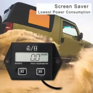 Contor Orar Cu Afisaj Lcd Pentru Motoarele In 2T Si 4T Pe Benzina, Atv, Tractor, Utilaje Agricole Retur gratuit
