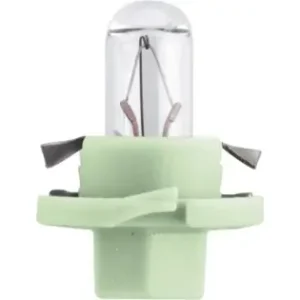 Bec Bord Bax 8.4D Soclu Light Green 12V 2W Set 10 Buc Philips Transport gratuit