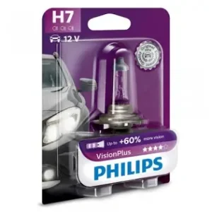 Plată sigură Bec Auto H7 Vision Plus Philips