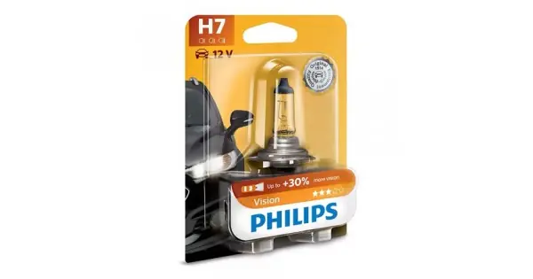 Cumpărături sigure Bec Auto H7 Vision Philips