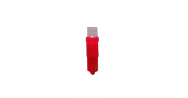 Lichidare de stoc Bec Auto 12v T5-wg Rosu