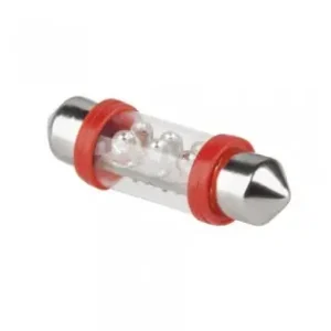 Popular Bec Auto 12v T10*36-6led Sv 8.5 Rosu