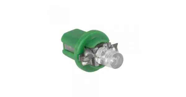 Retur ușor Bec Auto 12v Bd8.5-1led Verde