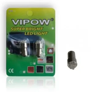 Retur ușor Bec Auto 12v Ba9s-4led Alb Blister 2buc