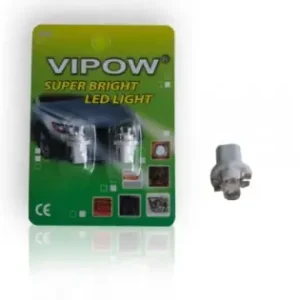Bec Auto 12v B8.5d-1led Alb Blister 2buc Reduceri