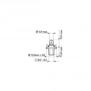 Reducere extra Bax 8.5D/2 Grey Philips (Set 10 Buc)