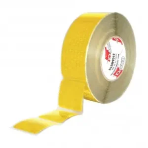 Lichidare de stoc Banda Reflectorizanta Segmentata Reflexite Orafol Galben 50Mmx50M Ece 104 NutuShopAll 104246