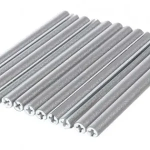 Set 12 Ornamente Din Material Reflectorizant Pentru Spite Bicicleta, Culoare Gri - Argintiu Lichidare de stoc