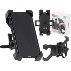 Suport Telefon Cu 4 Brate, Montaj Pe Motocicleta Sau Bicicleta, Culoare Neagra Plată securizată