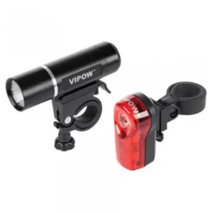 Set Lumini Fata Spate Bicicleta Rebel Noutate