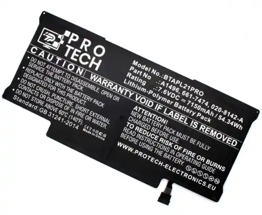 Baterie Apple Macbook Air 13 A1369 Mid 2011 Protech High Quality Replacement Discount