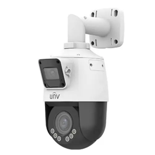 Camera IP PTZ 4X, Dual-Lens, 2x2MP, IR 50M, Lumina Alba 10m, Microfon, Difuzor, PoE, VCA, Lighthunter - UNV IPC9312LFW-AF28-2X4 Bestseller