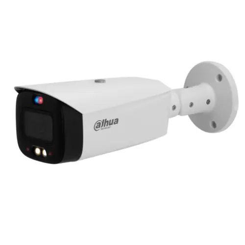 Camera IP Dahua, 4K 8 MP, Lentila fixa 2.8 mm, alarma, lumina alba/IR 30 m, microfon dublu, slot card, PoE - IPC-HFW3849T1-AS-PV-0280B-S5 Ieftin
