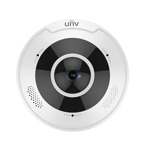 Camera IP Fisheye UNV 12MP, 360, IR 15m, Alarma, Audio, Heatmap, PoE, IP67, IK10,IPC86CEB-AF18KC-I0 Noutate