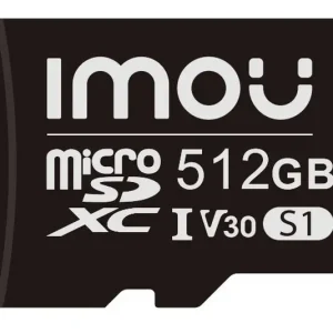 Premium Card microSD 512GB, iMOU S1, V30, U3, C10, citire 98MB/s, scriere 78MB/s, 3D TLC NAND, MICROSD512-IMOU