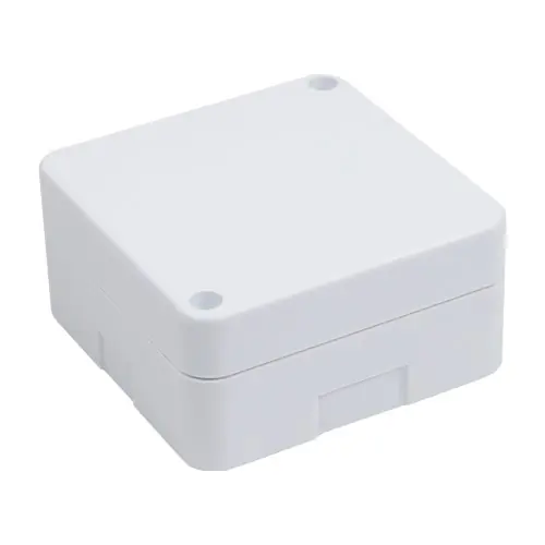 Transport gratuit Doza derivatie patrata 100x100x50 mm pentru montaj camere supraveghere, alb