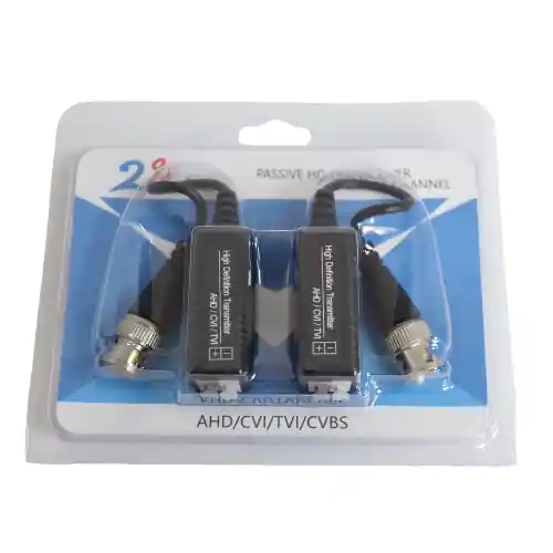 Transport gratuit Set Video Balun Protectie Interferente si Descarcari Electrice pana in 8MP – HDCVI/HDTVI/AHD (2 Bucati)