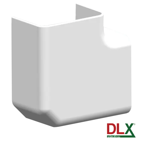 Unghi plan 90° ajustabil pentru canal cablu 102×50 mm - DLX Nu rata