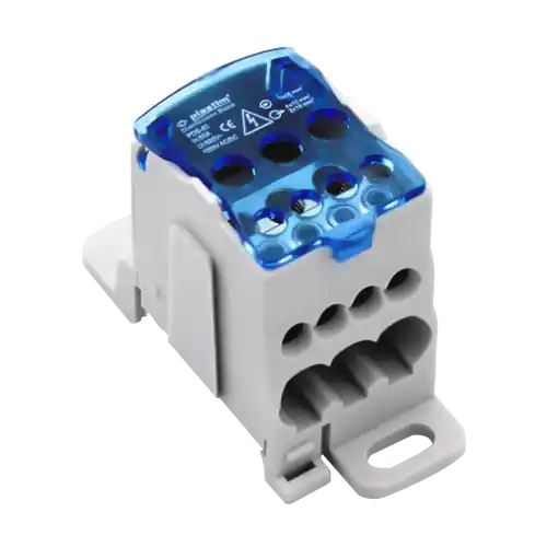 Preț mic Bloc de distributie electrica, 80A - Plastim PDB80