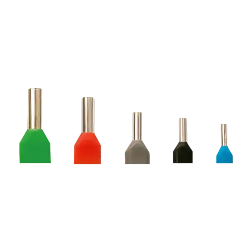 Bestseller Terminale izolate cu capat dublu, sectiune transversala 2×1.0mmp, 500buc/set PKY-22010