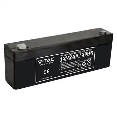 Popular Acumulator gel plumb, V-tac, 12V,2ah, 178x35x66mm, SKU-23450