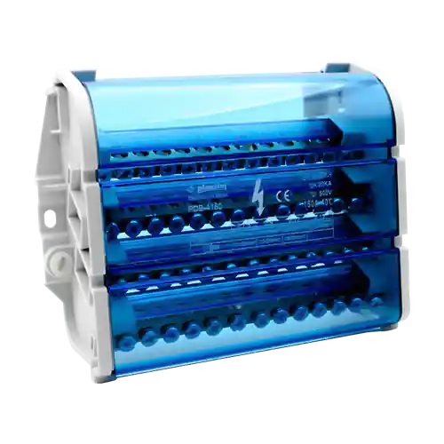 Ofertă exclusivă Bloc de distributie electrica, 4 poli, 160A - Plastim PDB4160